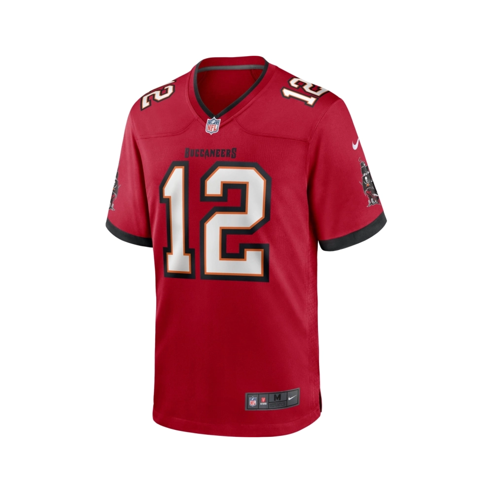 Mens Tampa Bay Buccaneers Tom Brady Red Game Jersey