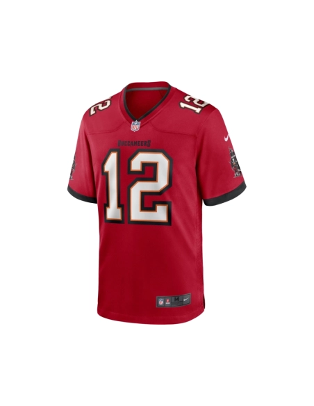 Mens Tampa Bay Buccaneers Tom Brady Red Game Jersey