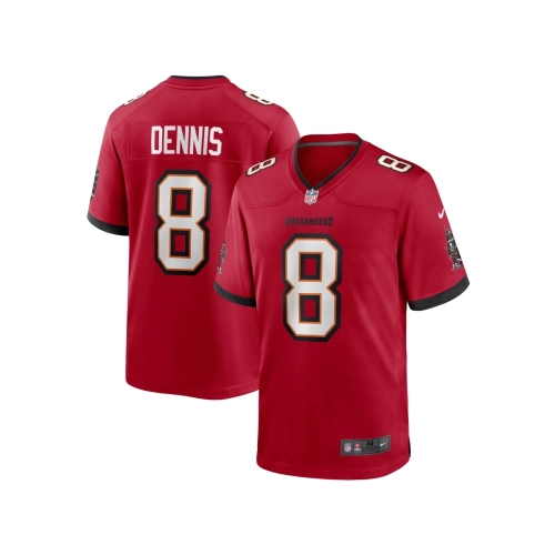 Mens Tampa Bay Buccaneers SirVocea Dennis Red Game Jersey