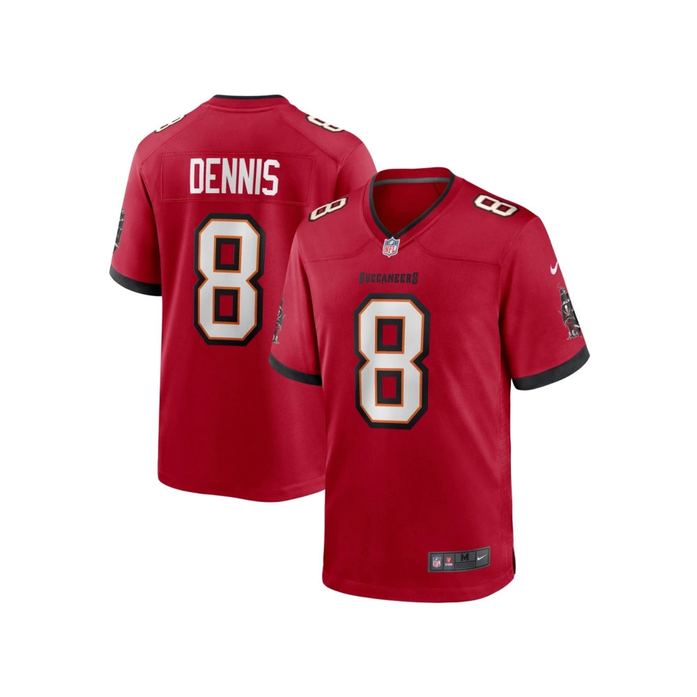 Mens Tampa Bay Buccaneers SirVocea Dennis Red Game Jersey