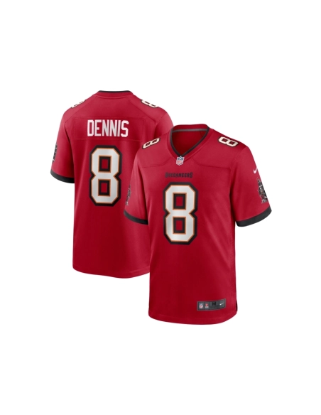 Mens Tampa Bay Buccaneers SirVocea Dennis Red Game Jersey