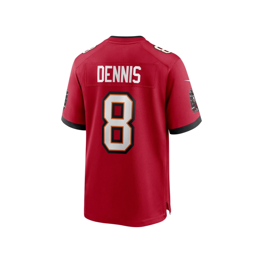 Mens Tampa Bay Buccaneers SirVocea Dennis Red Game Jersey