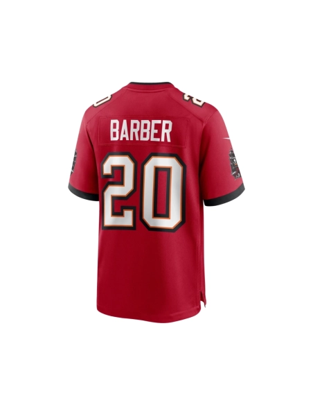 Mens Tampa Bay Buccaneers Ronde Barber Red Game Retired Player Jersey