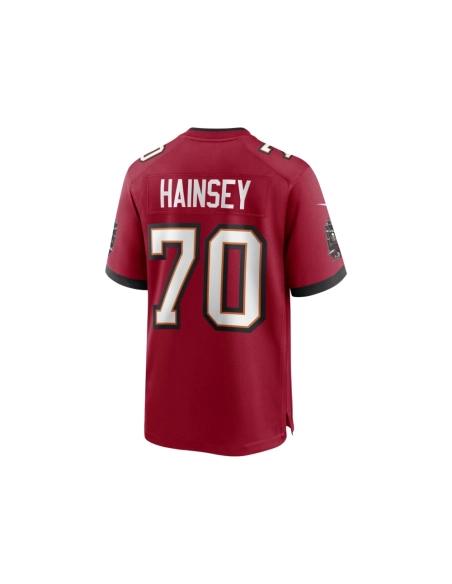 Mens Tampa Bay Buccaneers Robert Hainsey Red Game Jersey