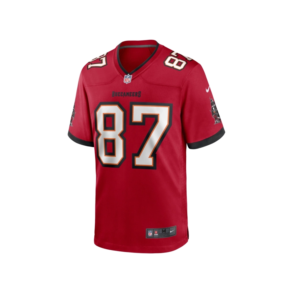 Mens Tampa Bay Buccaneers Payne Durham Red Game Jersey