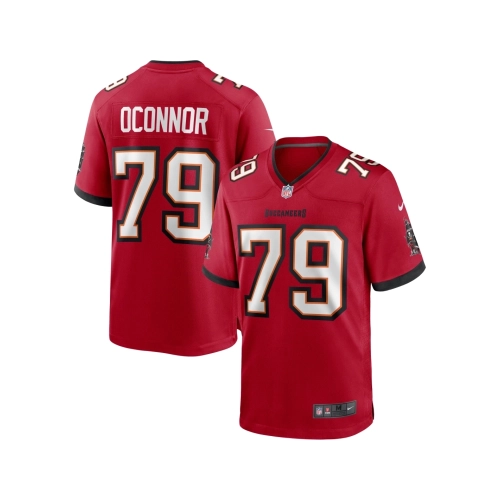 Mens Tampa Bay Buccaneers Patrick OConnor Red Game Jersey