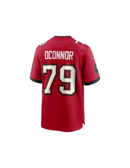 Mens Tampa Bay Buccaneers Patrick OConnor Red Game Jersey