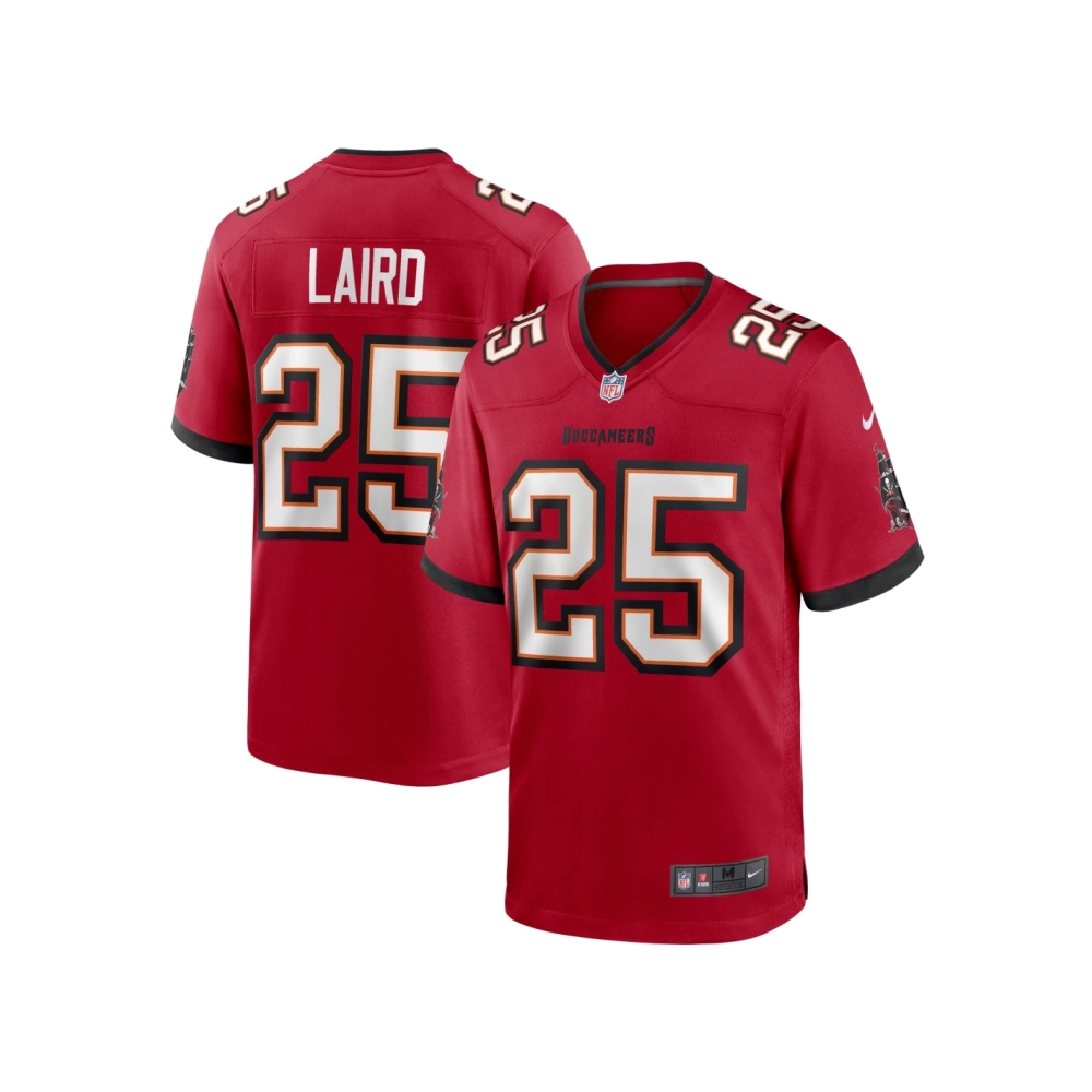 Mens Tampa Bay Buccaneers Patrick Laird Red Game Jersey