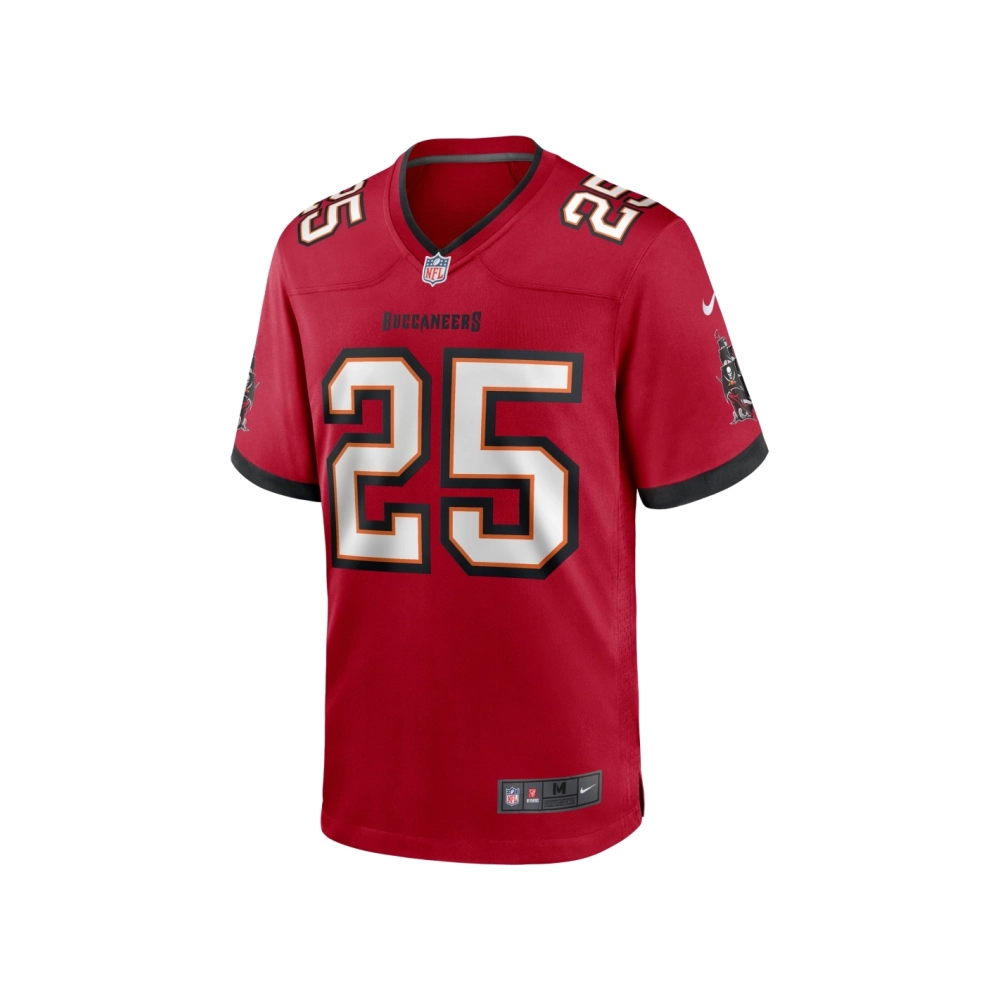 Mens Tampa Bay Buccaneers Patrick Laird Red Game Jersey