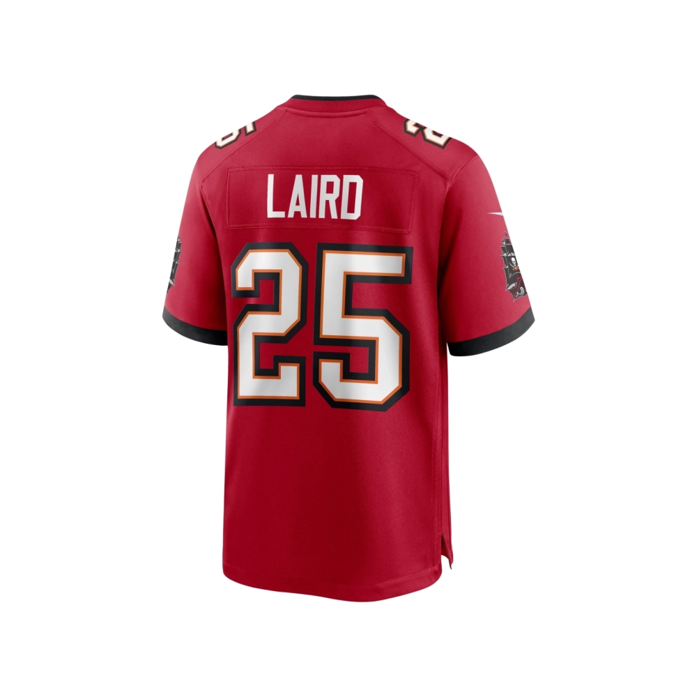 Mens Tampa Bay Buccaneers Patrick Laird Red Game Jersey