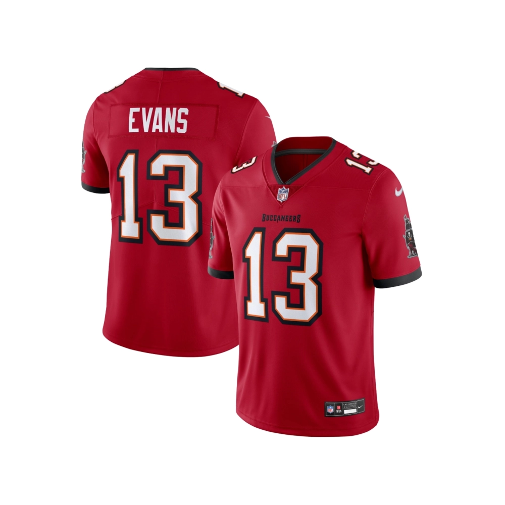 Mens Tampa Bay Buccaneers Mike Evans Red Vapor Untouchable Limited Jersey