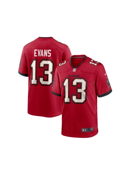 Mens Tampa Bay Buccaneers Mike Evans Red Game Jersey