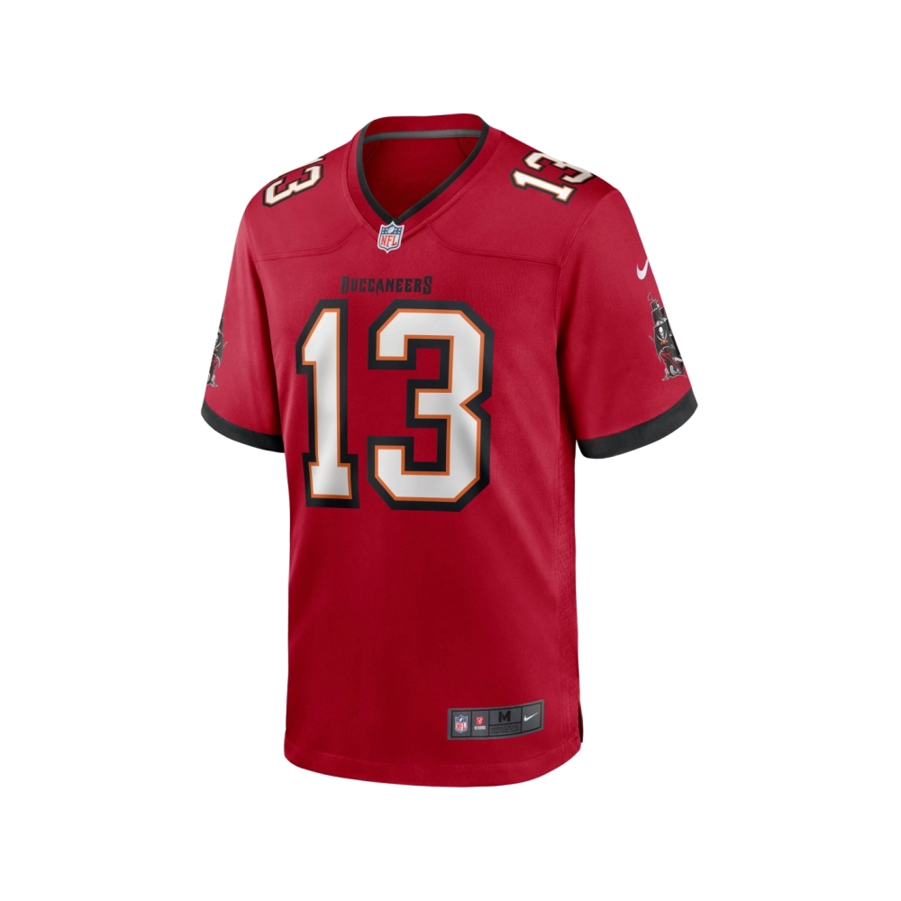 Mens Tampa Bay Buccaneers Mike Evans Red Game Jersey