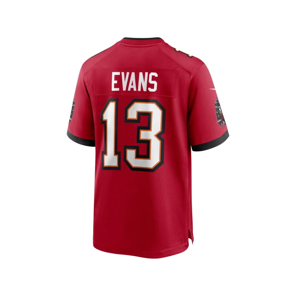 Mens Tampa Bay Buccaneers Mike Evans Red Game Jersey