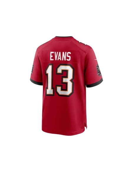 Mens Tampa Bay Buccaneers Mike Evans Red Game Jersey