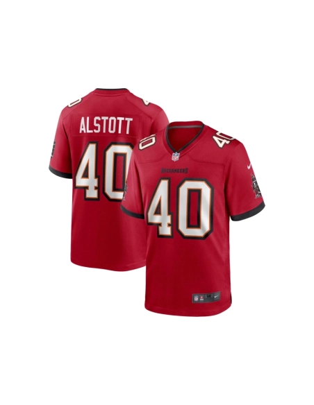 Mens Tampa Bay Buccaneers Mike Alstott Red Retired Player Game Jersey