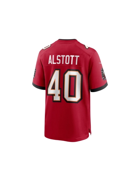 Mens Tampa Bay Buccaneers Mike Alstott Red Retired Player Game Jersey