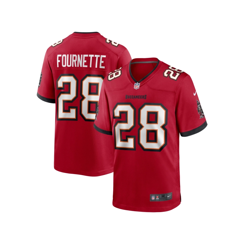 Mens Tampa Bay Buccaneers Leonard Fournette Red Game Jersey