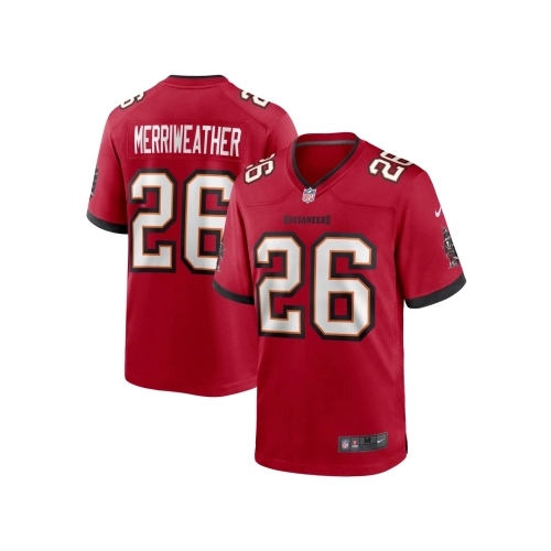 Mens Tampa Bay Buccaneers Kaevon Merriweather Red Game Jersey