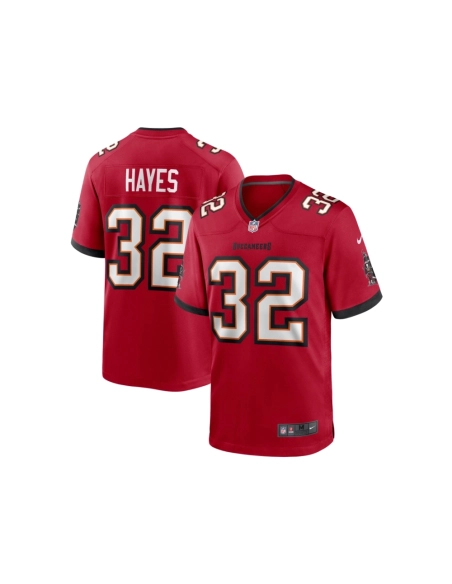 Mens Tampa Bay Buccaneers Josh Hayes Red Game Jersey