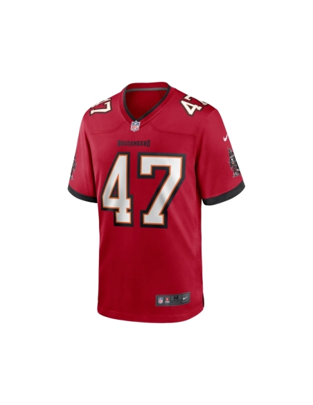 Mens Tampa Bay Buccaneers John Lynch Red Game Retired Player Jersey