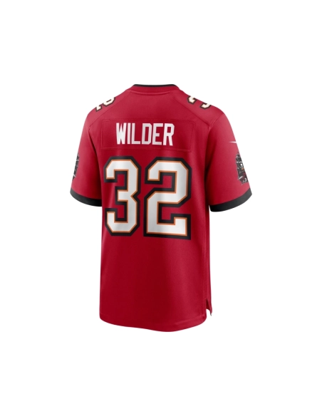 Mens Tampa Bay Buccaneers James Wilder Red Game Retired Player Jersey