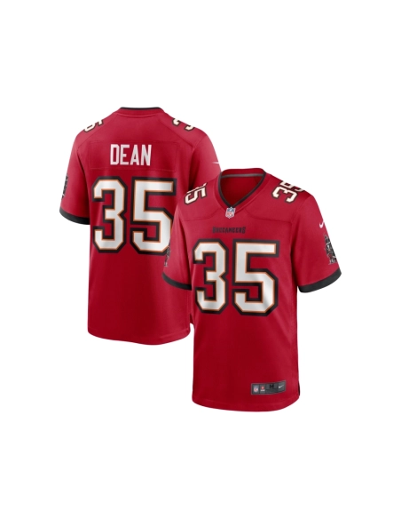 Mens Tampa Bay Buccaneers Jamel Dean Red Game Jersey
