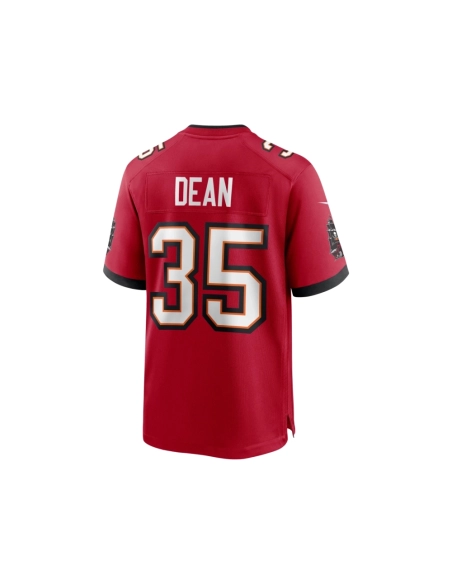 Mens Tampa Bay Buccaneers Jamel Dean Red Game Jersey