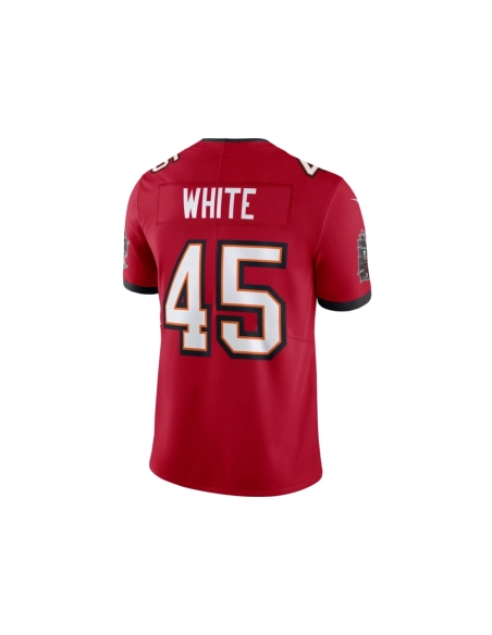 Mens Tampa Bay Buccaneers Devin White Red Vapor Untouchable Limited Jersey