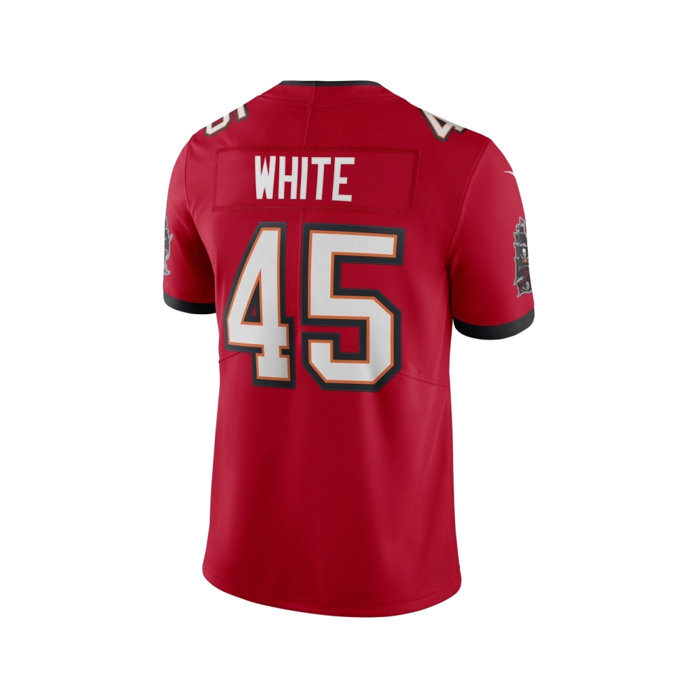 Mens Tampa Bay Buccaneers Devin White Red Vapor Limited Jersey
