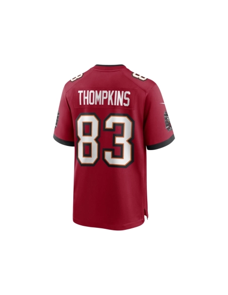Mens Tampa Bay Buccaneers Deven Thompkins Red Game Player Jersey