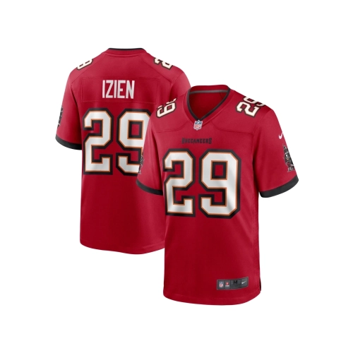 Mens Tampa Bay Buccaneers Christian Izien Red Game Jersey