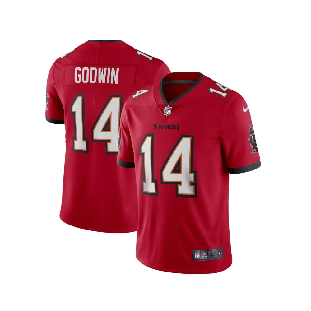 Mens Tampa Bay Buccaneers Chris Godwin Red Vapor Limited Jersey