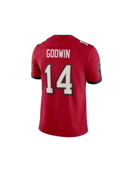Mens Tampa Bay Buccaneers Chris Godwin Red Vapor Limited Jersey