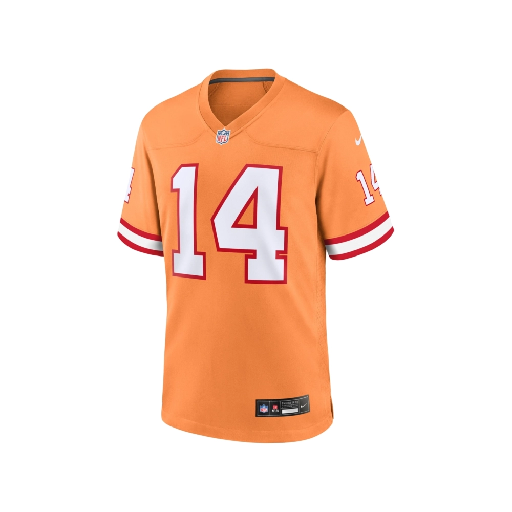 Mens Tampa Bay Buccaneers Chris Godwin Orange Throwback Game Jersey