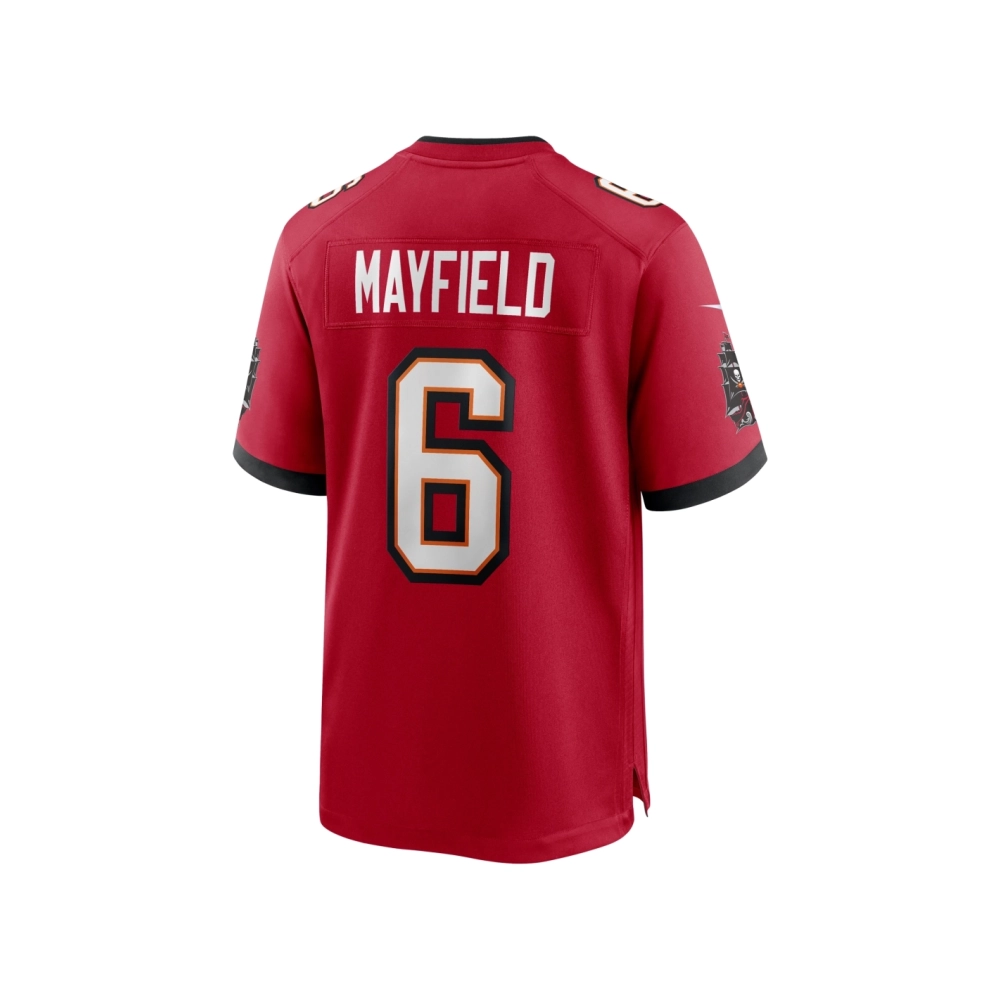 Mens Tampa Bay Buccaneers Baker Mayfield Red Team Game Jersey