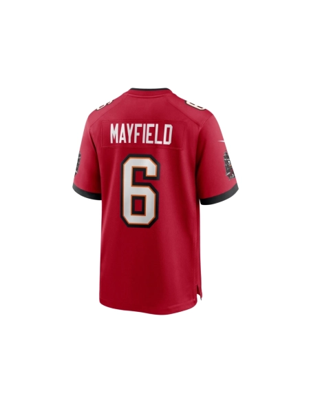 Mens Tampa Bay Buccaneers Baker Mayfield Red Team Game Jersey