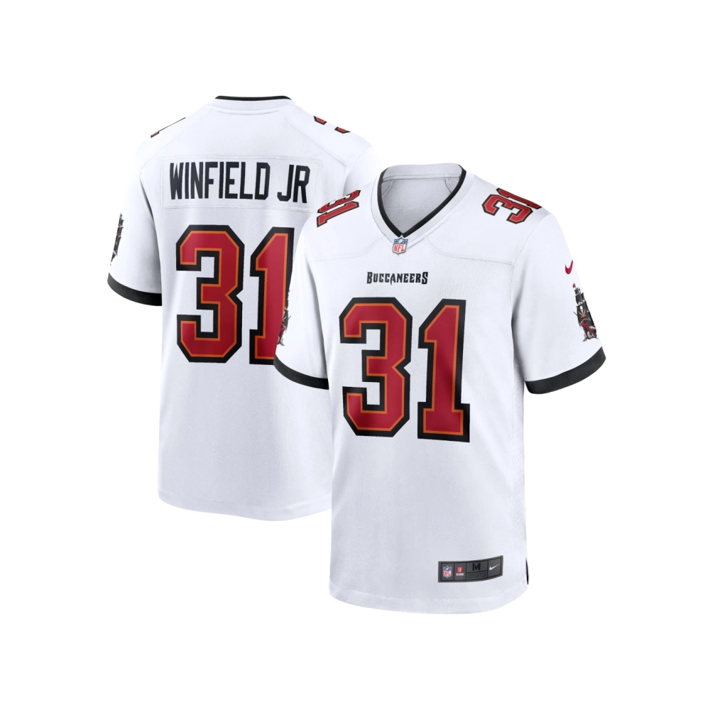 Mens Tampa Bay Buccaneers Antoine Winfield Jr. White Game Jersey