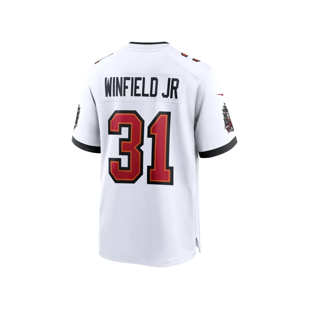 Mens Tampa Bay Buccaneers Antoine Winfield Jr. White Game Jersey