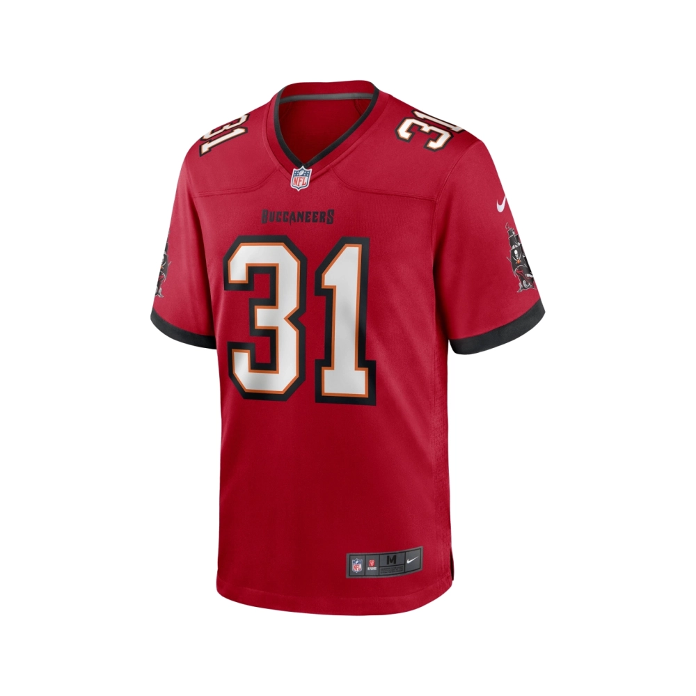 Mens Tampa Bay Buccaneers Antoine Winfield Jr. Red Game Jersey