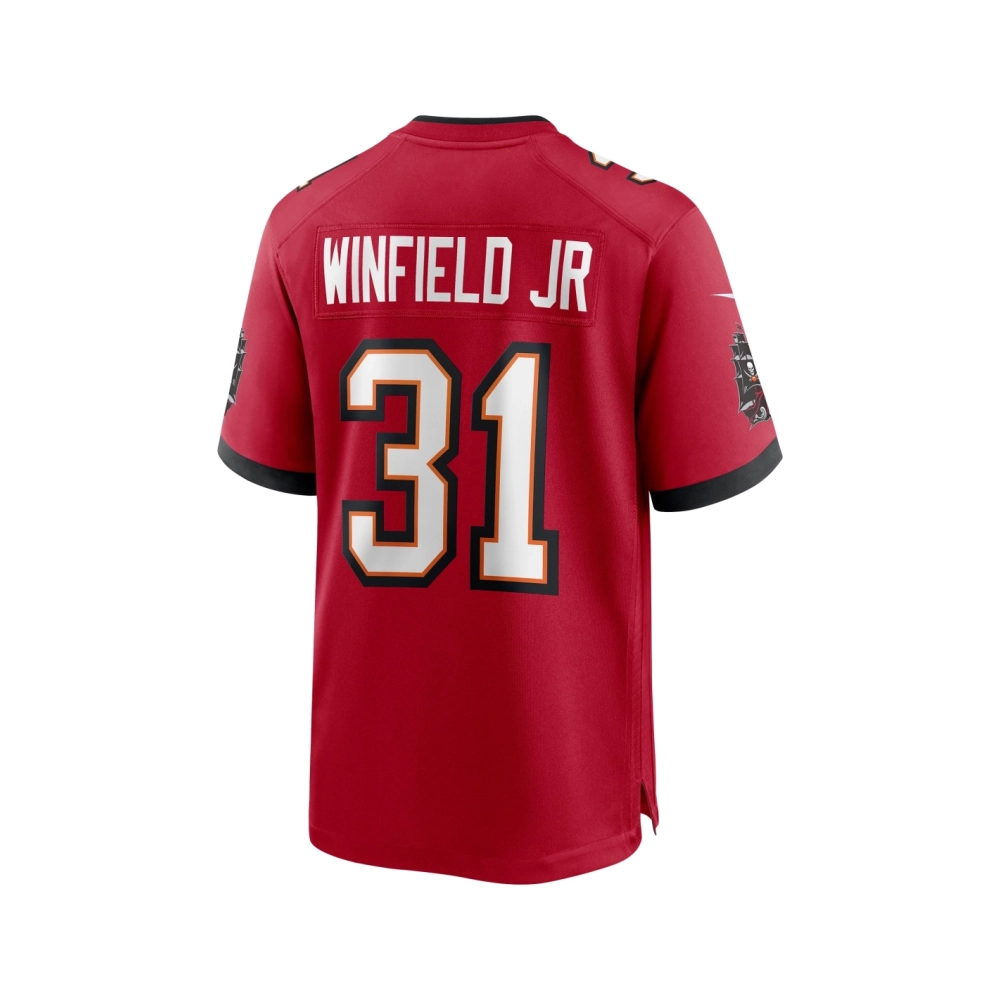 Mens Tampa Bay Buccaneers Antoine Winfield Jr. Red Game Jersey