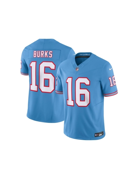 Mens Tennessee Titans Treylon Burks Light Blue Vapor F.U.S.E. Limited Jersey