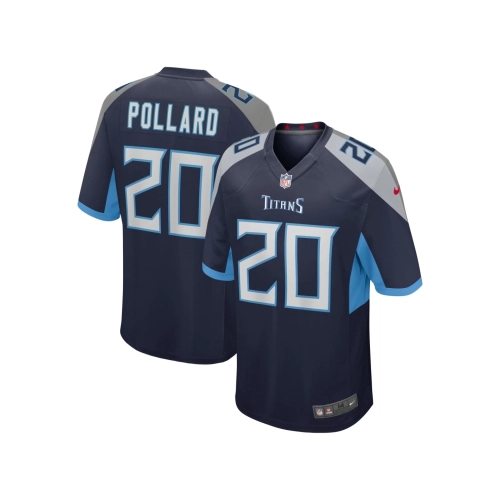 Mens Tennessee Titans Tony Pollard Navy Game Player Jersey