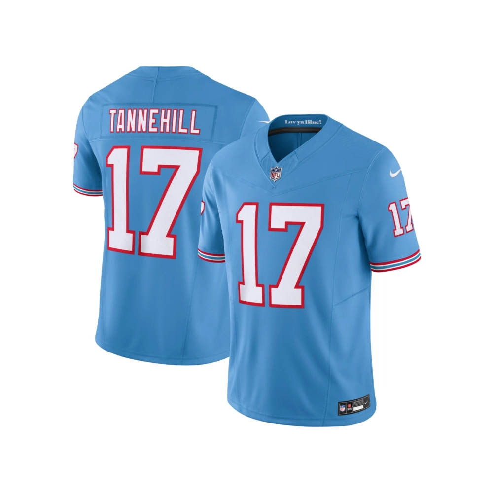 Mens Tennessee Titans Ryan Tannehill Light Blue Vapor F.U.S.E. Limited Jersey
