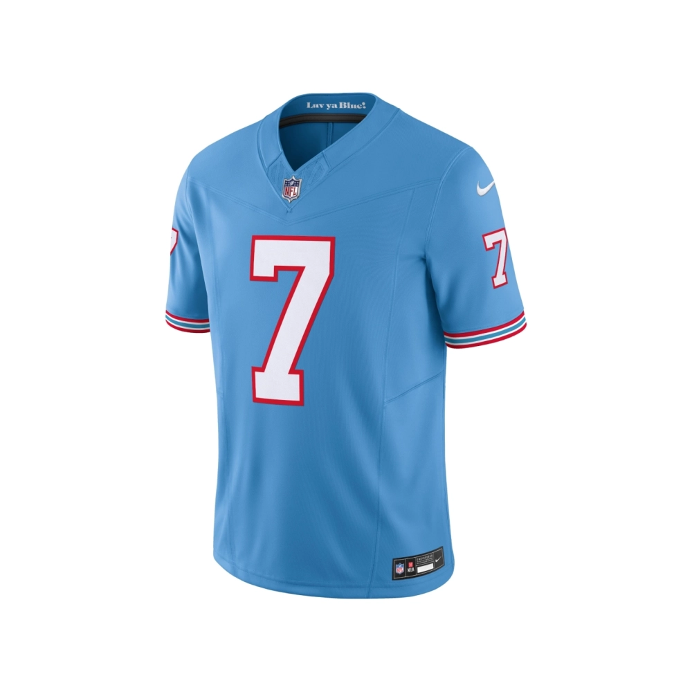 Mens Tennessee Titans Malik Willis Light Blue Vapor F.U.S.E. Limited Jersey