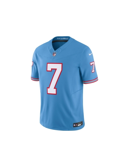 Mens Tennessee Titans Malik Willis Light Blue Vapor F.U.S.E. Limited Jersey