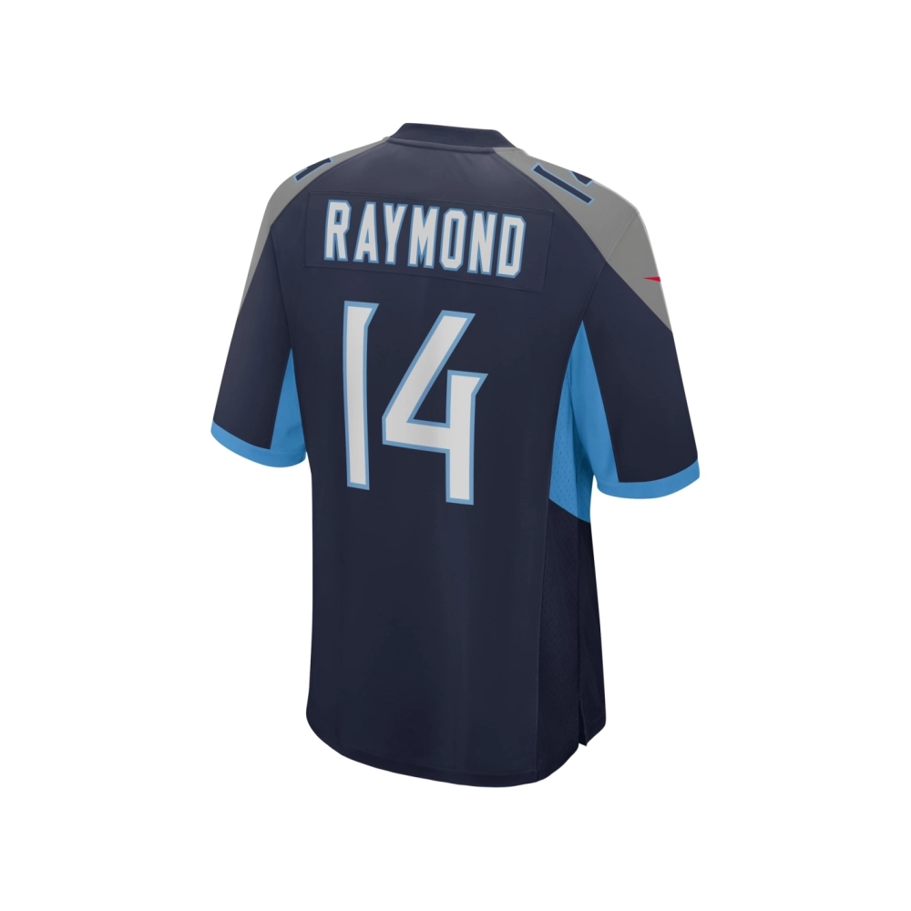 Mens Tennessee Titans Kalif Raymond Navy Game Jersey