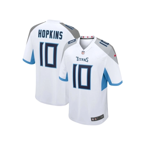 Mens Tennessee Titans DeAndre Hopkins White Game Jersey