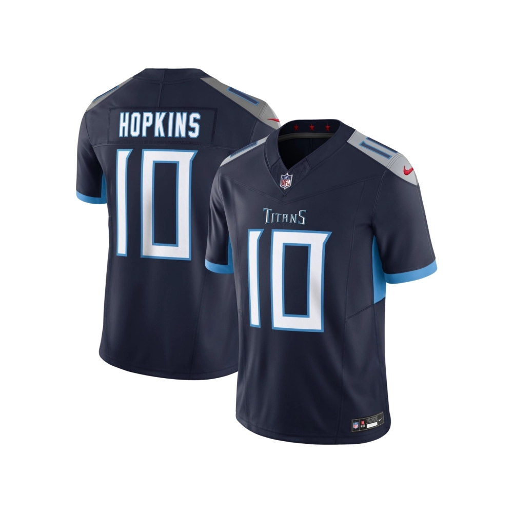 Mens Tennessee Titans DeAndre Hopkins Navy Vapor F.U.S.E. Limited Jersey