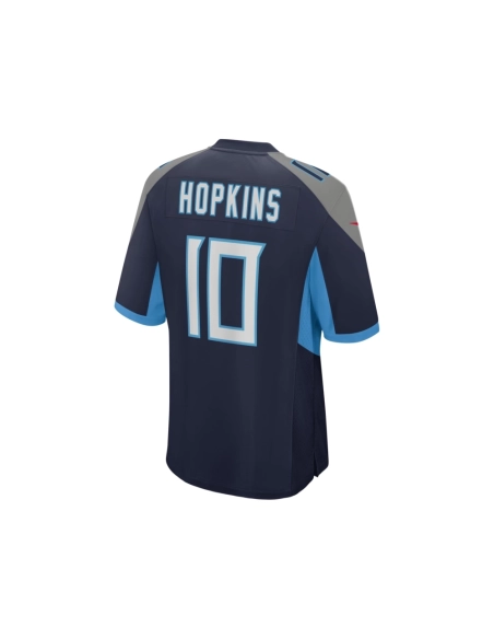 Mens Tennessee Titans DeAndre Hopkins Navy Game Jersey